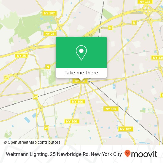 Mapa de Weltmann Lighting, 25 Newbridge Rd