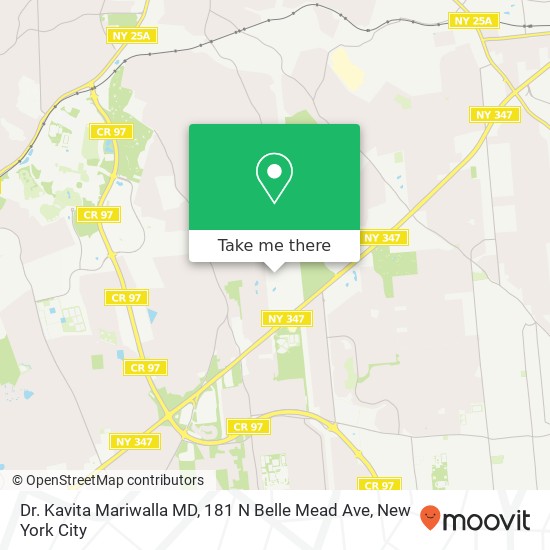 Dr. Kavita Mariwalla MD, 181 N Belle Mead Ave map