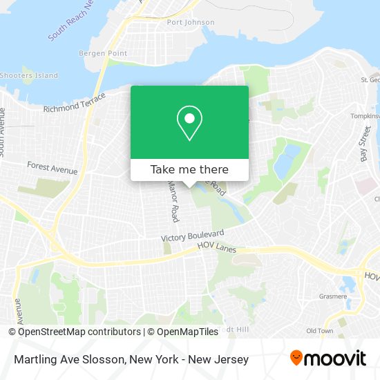 Martling Ave Slosson map