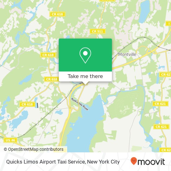Quicks Limos Airport Taxi Service map