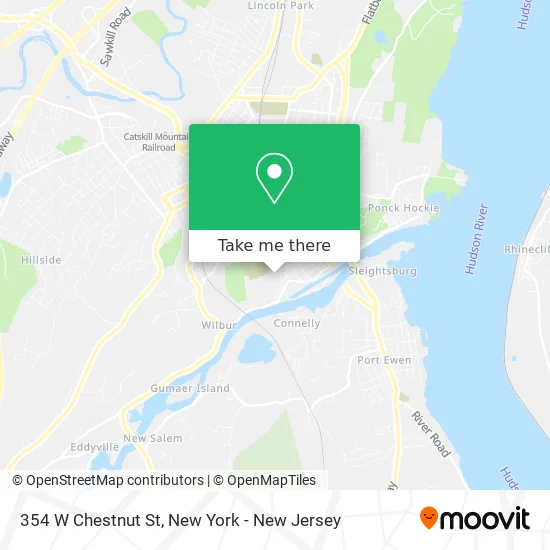 354 W Chestnut St map
