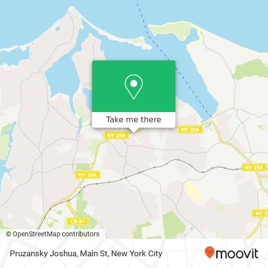 Mapa de Pruzansky Joshua, Main St