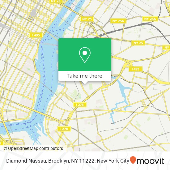 Diamond Nassau, Brooklyn, NY 11222 map