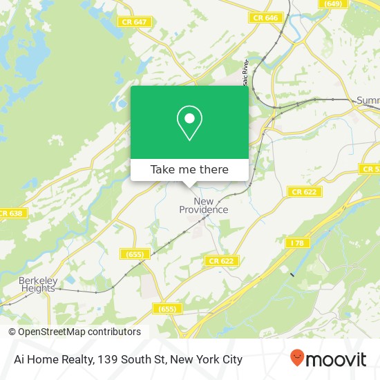 Mapa de Ai Home Realty, 139 South St