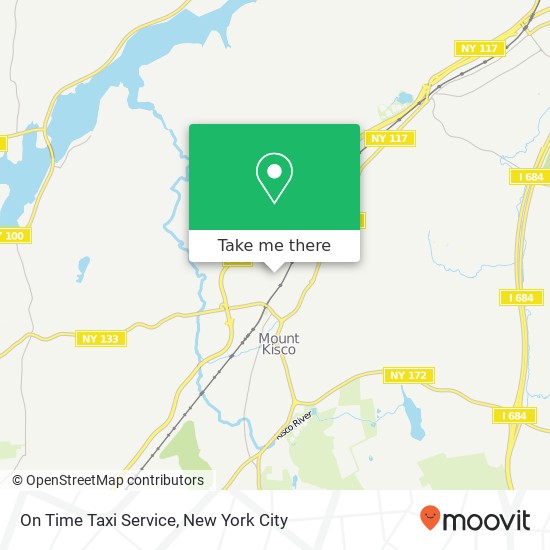 On Time Taxi Service map