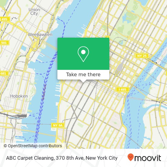 Mapa de ABC Carpet Cleaning, 370 8th Ave