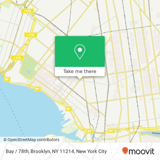 Mapa de Bay / 78th, Brooklyn, NY 11214