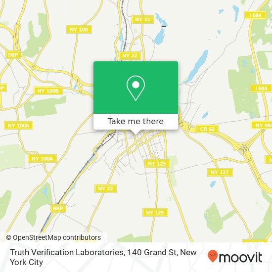 Truth Verification Laboratories, 140 Grand St map