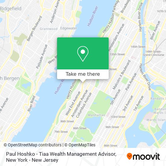 Paul Hoshko - Tiaa Wealth Management Advisor map
