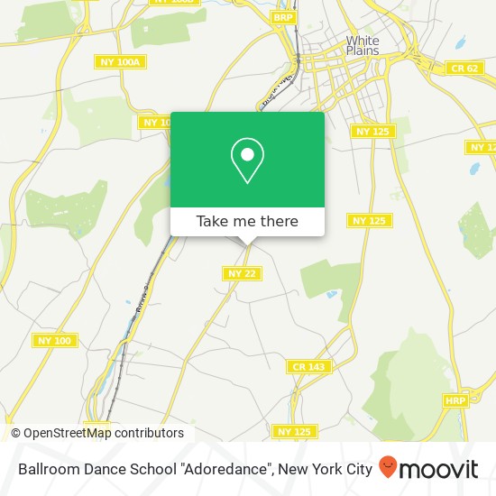 Mapa de Ballroom Dance School "Adoredance"