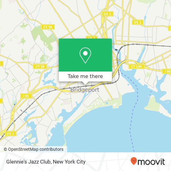 Glennie's Jazz Club map