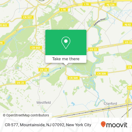 CR-577, Mountainside, NJ 07092 map