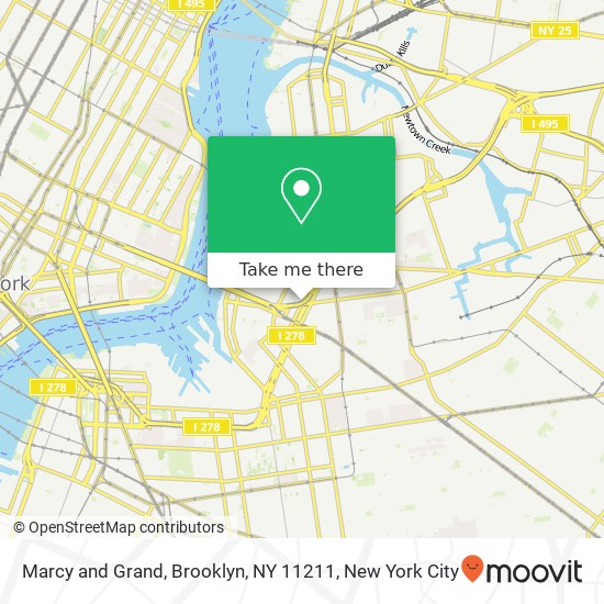 Marcy and Grand, Brooklyn, NY 11211 map