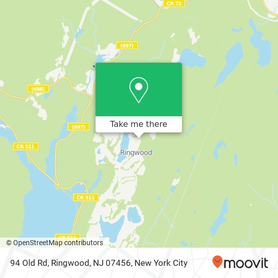 94 Old Rd, Ringwood, NJ 07456 map