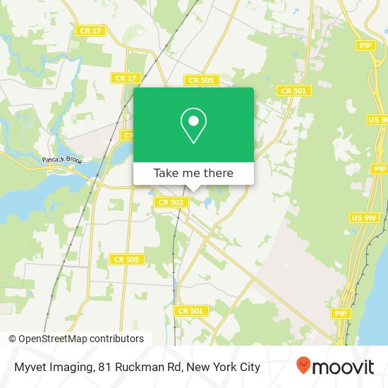 Myvet Imaging, 81 Ruckman Rd map