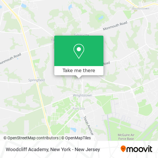 Mapa de Woodcliff Academy