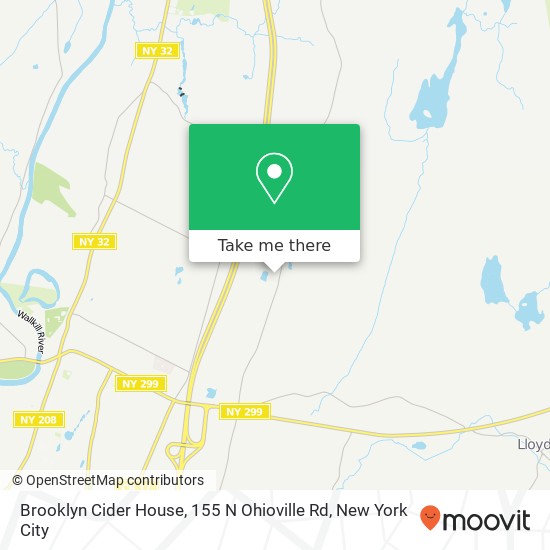 Brooklyn Cider House, 155 N Ohioville Rd map