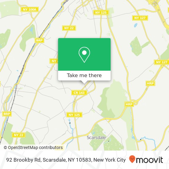 92 Brookby Rd, Scarsdale, NY 10583 map