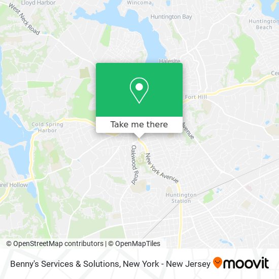 Mapa de Benny's Services & Solutions