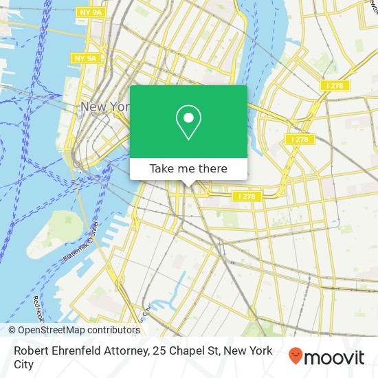 Mapa de Robert Ehrenfeld Attorney, 25 Chapel St