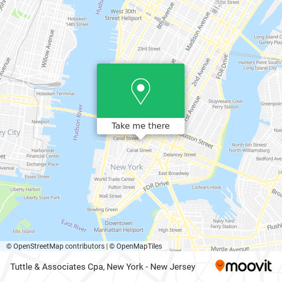 Tuttle & Associates Cpa map