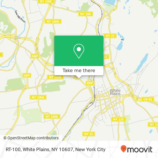 RT-100, White Plains, NY 10607 map