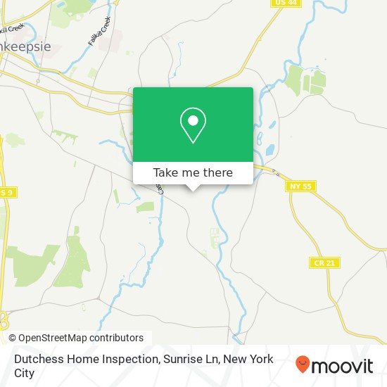 Dutchess Home Inspection, Sunrise Ln map