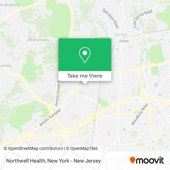 Mapa de Northwell Health