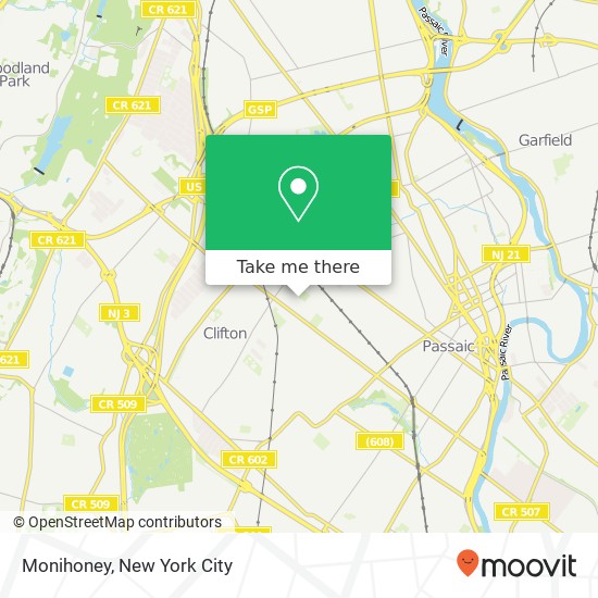 Mapa de Monihoney