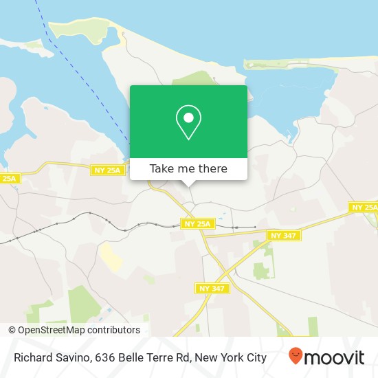 Richard Savino, 636 Belle Terre Rd map