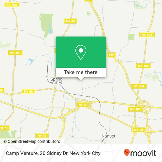 Mapa de Camp Venture, 20 Sidney Dr