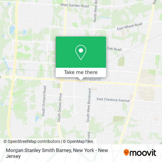 Mapa de Morgan Stanley Smith Barney
