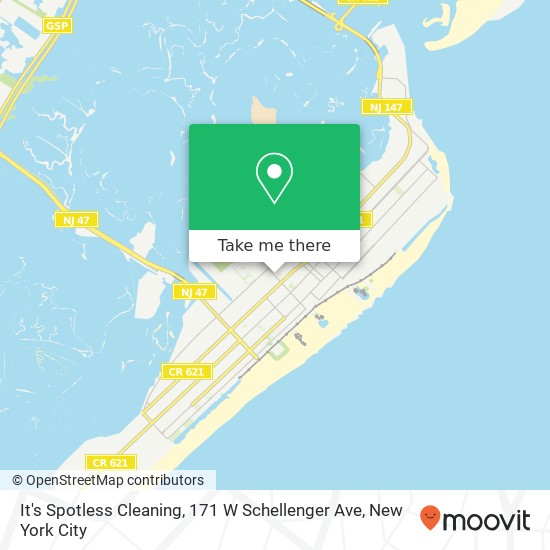 Mapa de It's Spotless Cleaning, 171 W Schellenger Ave