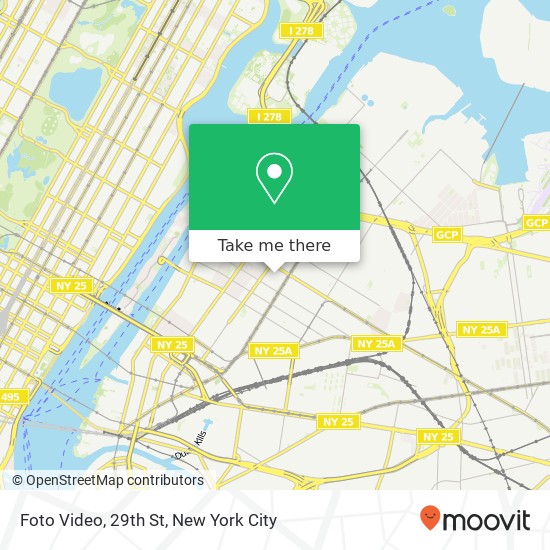 Mapa de Foto Video, 29th St
