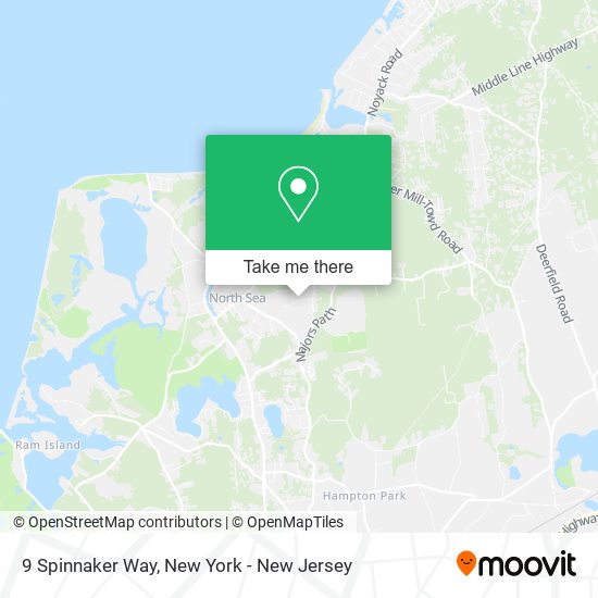 9 Spinnaker Way map