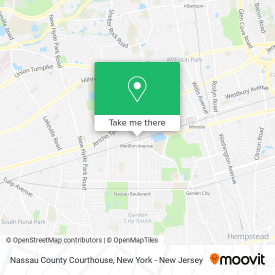 Mapa de Nassau County Courthouse