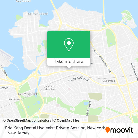 Mapa de Eric Kang Dental Hygienist Private Session