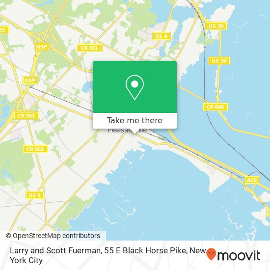 Mapa de Larry and Scott Fuerman, 55 E Black Horse Pike