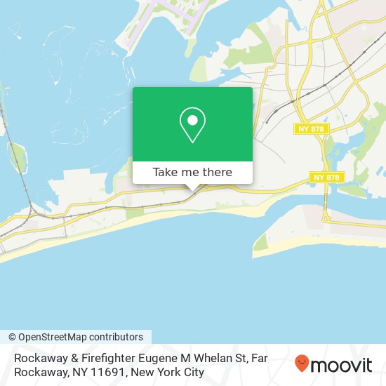 Rockaway & Firefighter Eugene M Whelan St, Far Rockaway, NY 11691 map