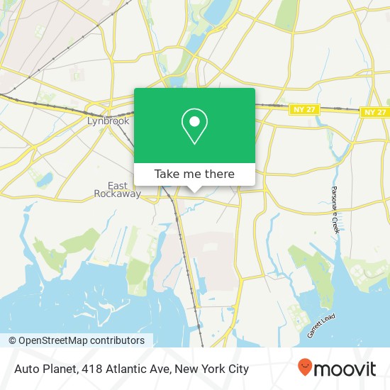 Mapa de Auto Planet, 418 Atlantic Ave