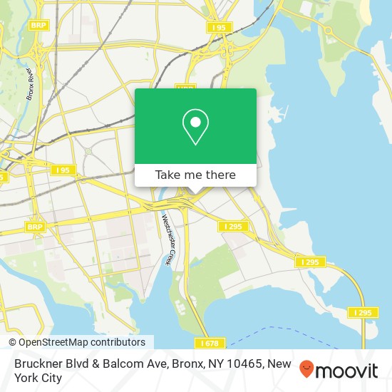 Bruckner Blvd & Balcom Ave, Bronx, NY 10465 map