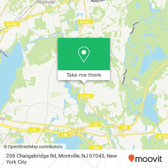 208 Changebridge Rd, Montville, NJ 07045 map