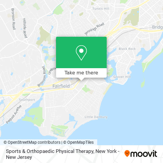 Sports & Orthopaedic Physical Therapy map