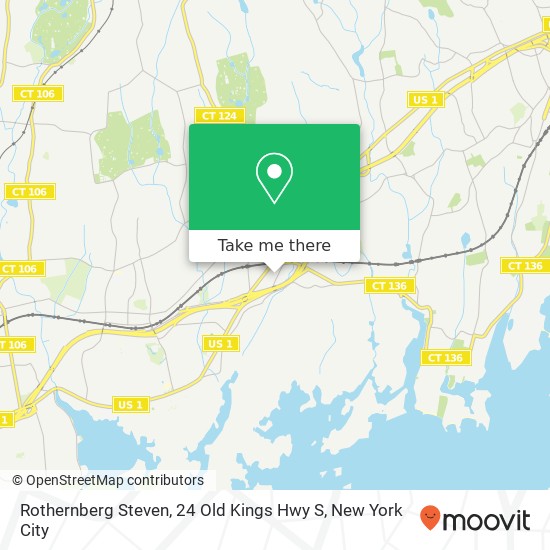 Mapa de Rothernberg Steven, 24 Old Kings Hwy S