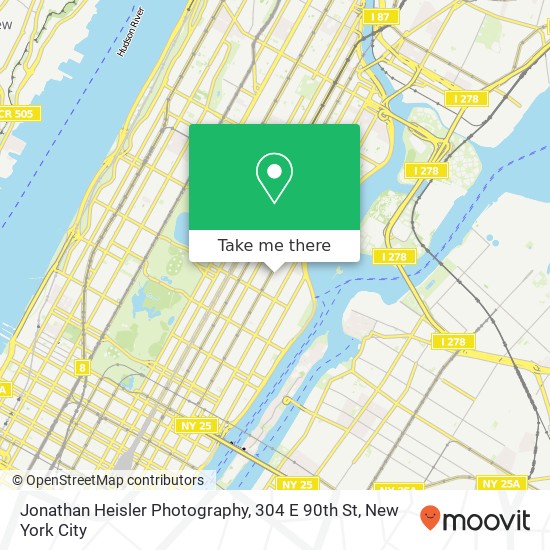 Jonathan Heisler Photography, 304 E 90th St map