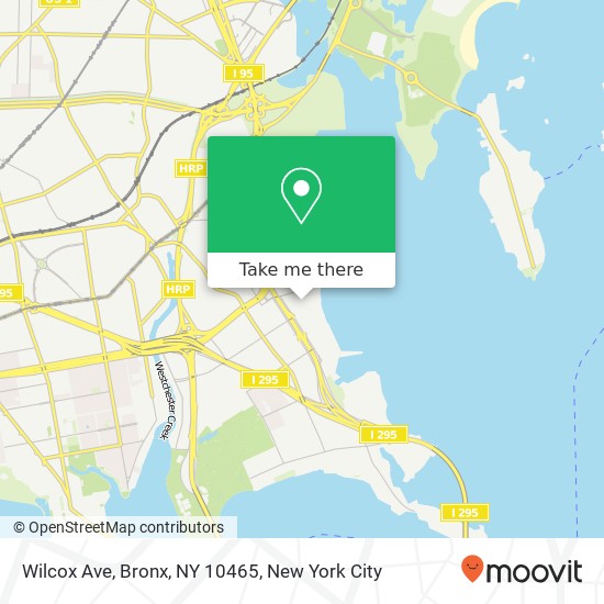 Wilcox Ave, Bronx, NY 10465 map