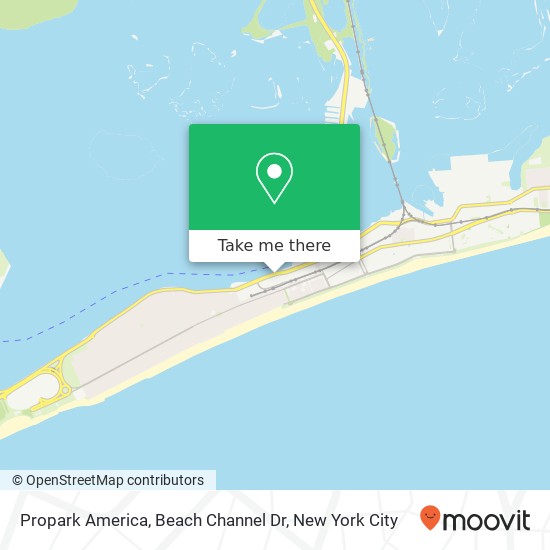 Mapa de Propark America, Beach Channel Dr