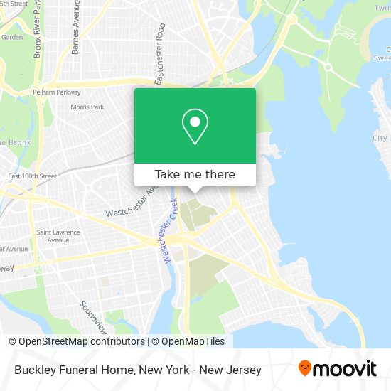 Buckley Funeral Home map