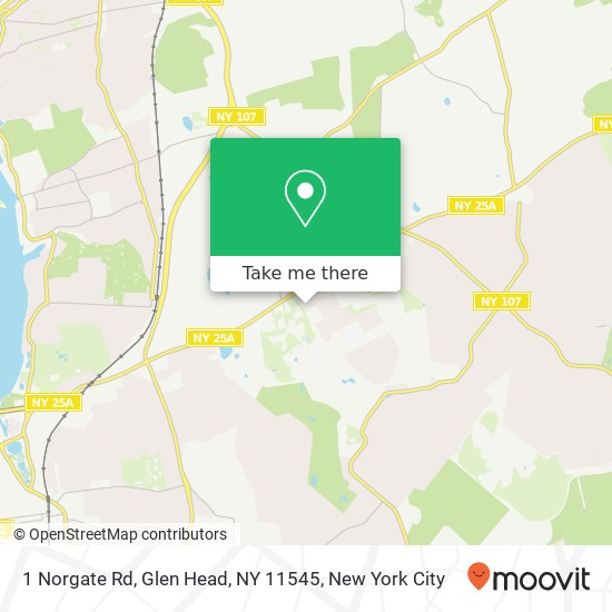 1 Norgate Rd, Glen Head, NY 11545 map