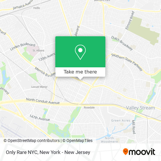 Only Rare NYC map